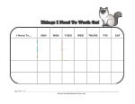 behavior chart